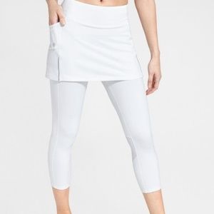 Athleta 2 in 1 capri 2x nwt